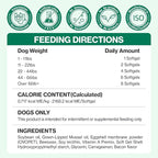 Doctor.By Hip&Joint Swift for Dogs - Advanced Joint & Cartilage Support Supplement with Green-Lipped Mussel Oil, Eggshell Membrane 120 Soft Gels