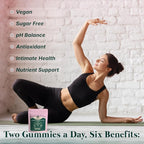 Premium Feminine Balance Gummies for Women - Hawaiian Pineapple Gummies for Women PH Balance Wellness, Immune Support, Vegan Daily Supplement for Odor and Flora Health , 60 Counts - 30 Servings