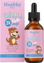Healthy Petz Collagen for Dogs, Supports Joint Relief & Healthy Skin Coat, Gut Health, Premium Liquid Collagen Supplement, 2 fl.oz