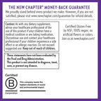 New Chapter Elderberry Gummies for Kids 2+, USDA Organic,64x Concentrated Pure Elderberry for Immune Support,Great Tasting Whole-Food Gummies, Vegan & Non-GMO, 30 ct