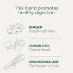 Traditional Medicinals Organic Lemon Ginger Tea, 1.13 Oz, 16 Count