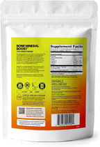 Sparkle Wellness FORTIBONE Bioactive Collagen Peptides | Collagen Powder Supplement with Nutra C Buffered Vitamin C for Bone Health | Bone Mineral Boost (Tropical) [30 Serves]