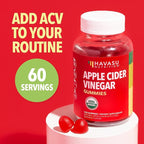 Apple Cider Vinegar Gummies - Organic ACV Vitamins for Digestive Health, Metabolism & Gut Support - 120 Count - Vegan, Non-GMO, Gluten-Free - Delicious Flavor & No Harsh Taste - 2 Month Supply