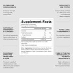 LEGION Creatine Monohydrate Gummies – Clean Chewable Creatine Supplement for Strength, Endurance & Muscle Recovery – 30 Sour Blue Raspberry Flavor Servings – No Artificial Flavors or Sweeteners