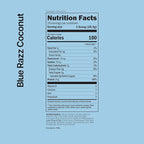 Oath Nutrition Clear Whey Isolate Protein Powder, Blue Razz Coconut, 20g Complete Protein per Serving, No Added Sugar, Grass-Fed, 18 Servings