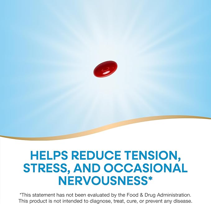 Nature's Way CalmAid, Helps Manage Stress and Tension*, Clinically Studied Lavender, Non-Drowsy, 90 Softgels