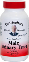 Christopher's Original Formulas Male Urinary Tract Support Supplement – Kidney & Prostate Health – 100 Capsules