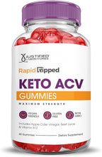 Justified Laboratories Rapid Ripped Keto ACV Gummies Advanced Formula 1000MG Rapidripped Keto Gummies Apple Cider Vinegar Formulated with Pomegranate Beet Juice Powder B12 Vegan Non GMO 300 Gummys
