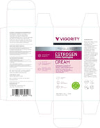 Estrogen Cream For Women, Natural Bioidentical, Hot Flashes Menopause Relief, Estrogen Cream With Wild Yam, Menstrual Cycle & Body Balance Support, Helps Reduce Hot Flashes, Paraben-Free, Vegan, 3-Month Supply(4 Oz)