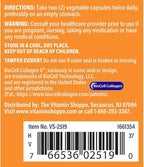 The Vitamin Shoppe Collagen Type II 1000MG - Joint Health, Cartilage Support & Flexibility, with Hyaluronic Acid (60 Vegetable Capsules)