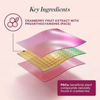 Love Wellness Urinary Tract* Quick Melt Strips - Fast-Dissolving UT Support with 36 mg PACs from Cranberry Fruit Extract - Promotes Urinary Health* - No Water Needed - Vegan and Sugar Free - 32 Strips