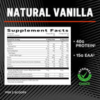 GNC AMP Wheybolic Clinically Proven Protein Powder, 40g Whey Protein, BCAA, Leucine, Increases Muscle Strength, Muscle Building, 3rd Party Tested, Gluten Free, Natural Vanilla, 25 Servings