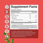 Tasty Prebiotic Fiber Gummies for Adults - High Fiber Supplement Gummies Vitamins for Adults with Prebiotic Soluble Chicory Root for Immunity and Digestive Support - Non GMO Vegan Halal 60 Count