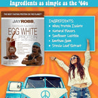 JAYROBB Chocolate Egg White Protein 24 oz, 1.5 Pound Bag