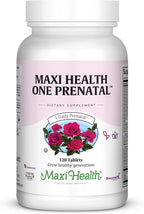 Maxi Health Prenatal Vitamins for Women – One Daily Prenatal Vitamins with Iron, Folate, Choline, Vitamin D3, and Essential Nutrients – High Absorption Supplement – 120 Day Supply