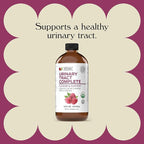 Complete Natural Products Urinary Tract Complete 16oz - Liquid Supplement for Urinary Tract Health with Organic Cranberry, D-Mannose, Beet Root, Fennel Seed, and Turmeric