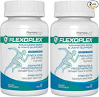 Advanced Bone & Joint Support Supplement | Promotes Healthy Joint Function & Relief from Joint Discomfort | Enhance Cartilage Flexibility & Range of Motion - 120 Count (Pack of 2)