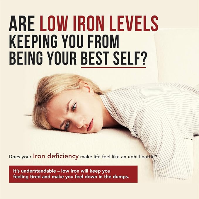Ionic Liquid Iron Supplement (About 236 Servings) – Ionically Charged, Earth-Sourced Mineral Formula; Small 5-Drop Servings for Easy Use, Liquid Concentrate, Unflavored, Vegan – 2 fl oz (60 mL)
