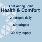 Life Extension Fast Acting Relief, Black Sesame Seeds, Turmeric, Boswellia, Joint Support Supplement, Quick Relief for discomfort in Bones, Joints & Muscles, Gluten-Free, Non-GMO, 60 softgels