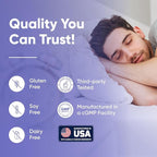 Sandhu's Sleep 60 Capsules –Non-Habit Forming 5-in-1 Sleep Aid Supplement with Melatonin, Magnesium, GABA, L-Theanine & 5-HTP