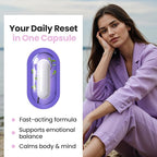 Cortisol Supplements for Women and Men - L-Theanine, Ashwagandha, GABA - High Cortisol Manager Reducer - Relaxation, Mood & Stress Support - Ginkgo Biloba, Bacopa Monnieri, 5-HTP - Made in USA