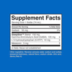 Dream Water Sleep Aid Supplement Drink; Melatonin 5mg, GABA, 5-HTP; Zero Sugar, Natural Flavors, No Added Colors, 2.5 oz Liquid Sleep Shots, Nighttime Nectar, 12-Count