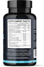 Energy and Focus - Extra Strength 200mg Caffeine and Lions Mane Mushroom Supplement, 60 Capsules - with Alpha GPC, L-Theanine, L-Tyrosine to Support Brain Function and Concentration