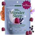 Plant People WonderSleep Mushroom Gummies Supplement for Sleep, No Melatonin with Reishi Super Mushrooms, Wild Elderberry Flavor, Sugar-Free (60 Count)