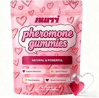 Gummies for Her, Gomitas De Feromonas para Mujer, with Slippery Elm, Supports Balance,Confidence & Social Vibe, Strawberry Flavor, 60 Gummies (1)