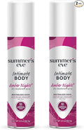 Summer's Eve Feminine Spray, Amber Nights | Daily Refreshing | 2 oz | Pack of 2