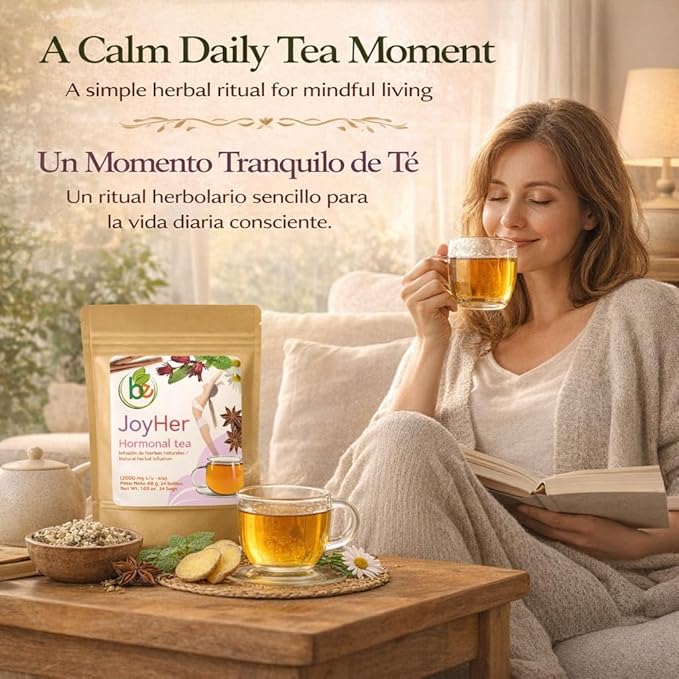 Women’s(Mujere)Herbal Tea–24 Tea Bags–Traditional Infusion,Chamomile,Cinnamon,Hibiscus,Anise,Spearmint,Dong Quai,Chaste Berry & Black Cohosh Authentic Botanical Blend –100% Natural,Vegan,Caffeine-Free – By BexpertsUSA