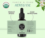 Earth N Pure Neroli Essential Oil Natural and Therapeutic Grade 50 ml