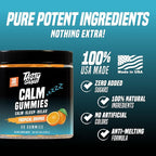 TASTY GAINS Magnesium Gummies – Sugar-Free Calm Gummies for Adults & Kids – Stress Relief, Sleep Support & Mood Booster – with L-Theanine, Magnesium Citrate & Lemon Balm – 60 Chews