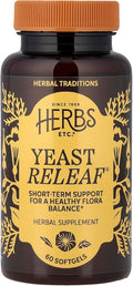 Herbs Etc. Yeast ReLeaf® Softgels 60 ct
