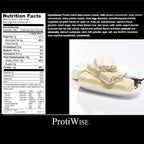 Protiwise High Protein Nutrition Bar | Fluffy Vanilla | 15g Protein Bar | Meal Replacement Bar | Gluten Free, Low Fat, Low Sugar, Keto-Friendly | Crush Cravings, Lose Weight |Pack of 2 (7/box)
