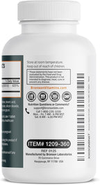 Bronson Vitamin D3 5000iu (125mcg) Healthy Muscle Function and Immune Support, Non-GMO, 360 Tablets