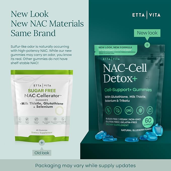 Sugar-Free NAC Gummies, N Acetyl Cysteine Supplement with Milk Thistle, Glutathione, & Selenium, NAC Supplement for Energy, Respiratory Health, Liver Detox & Cleanse, Kidney, Antioxidant Support