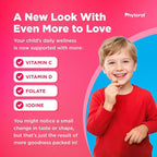 Phytoral Kids Vitamins Gummy Multivitamin Chewable - Kids Gummy Vitamins for Mood Support Natural Energy Boost and Immune Support for - Immune Gummies and Natural Multivitamin - 90 Count