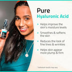 YEOUTH Pure Hyaluronic Acid Serum for Face 99% for Dry & Dull Skin, Hydrating Hyaluronic Acid Face Serum for Women & Men, Facial Care For All Skin Types 1oz