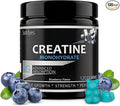 Creatine for Men, 5000MG Creatine Monohydrate Gummies for Men, Workout Support, 5g per Serving, Taurine + Vitamins B6 & B12, Blueberry Flavor, 120 Gummies (30 Servings)