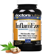 InflamEzze - Turmeric, Curcumin, Ginger Supplement - Gluten-Free (120 Count)