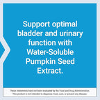 Life Extension Water-Soluble Pumpkin Seed Extract, Promotes Prostate & Urinary Tract Health, Bladder Health Support, Men, Women, Gluten-Free, Non-GMO, Vegetarian, 60 Capsules