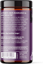 ResVitále Collagen Enhance - Beauty Supplement with Hyaluronic Acid & Resveratrol - 60 Capsules