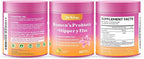 Feminine Probiotics Gummies for Women with Slippery Elm Prebiotics & Lactobacillus Blend – Supports Healthy Flora, pH Balance, Gut & Immune Function, Pineapple Flavor, 60 Count