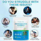 O NATURE . ZIRAN Ashwagandha Gummies - Ashwagandha Supplement for Women & Men for Immune Support & Increased Energy, Stress Relie, Relax, Mixed Berry Flavor - 60 Count