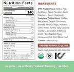 Sprout Living, Epic Protein, Plant Based Protein & Superfoods Powder, Complete Coffee | 20 Grams Organic Protein Powder, Adaptogens, Mushrooms, Vegan, Non-GMO, Gluten Free (1 Pound, 12 Servings)
