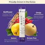 SAMSIDAE Korean Bellflower Root Juice with Pear & Quince (10ml X 30 Pouches) – Naturally Sweet, Fiber-Rich Drink for Daily Wellness