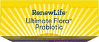 Renew Life Ultimate Flora Probiotic Capsules, Daily Supplement Relieves Occasional Digestive Upset and Diarrhea, Saccharomyces Boulardii, Dairy, Soy and gluten-free, 6 Billion CFU, 20 Count