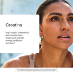 THORNE Creatine - Micronized Creatine Monohydrate Powder - Support for Muscles & Cognitive Function* - for Women & Men - Unflavored - NSF Certified for Sport - 5 g per Serving - 180 Servings