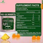 DEWANG Premium Feminine Balance Gummies for Women’s - Immune Support& PH Balance - Vegan, Gluten-Free - Grapes Flavor, 90 Count 45 Servings (Pineapple)